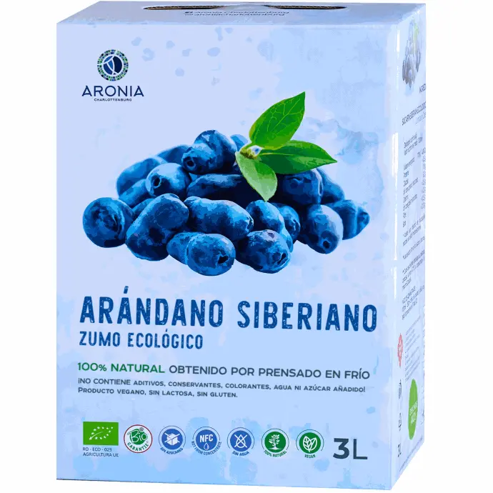 Siberian Blueberry Juice 3L BIO