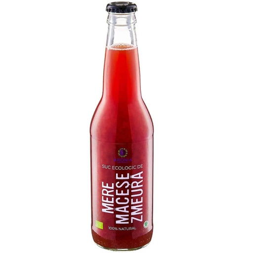 Zumo de Manzana, Frambuesa y Escaramujo 330ml BIO