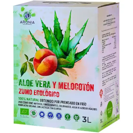 Aloe Vera and Peach Juice 3L BIO