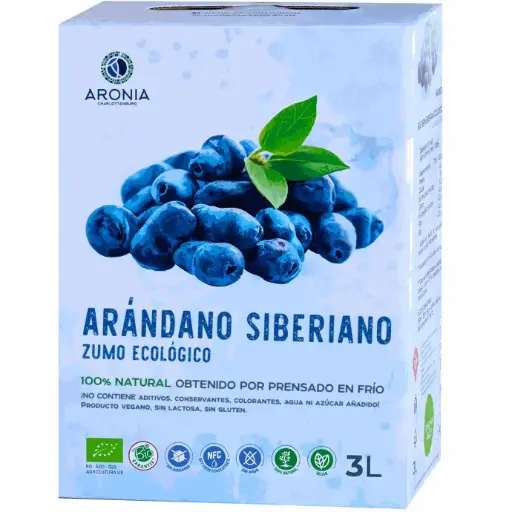 Zumo de Arándano Siberiano 3L BIO